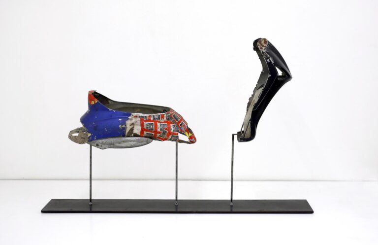 When Cardboard Repairs Plastic #4 - Kader Attia 