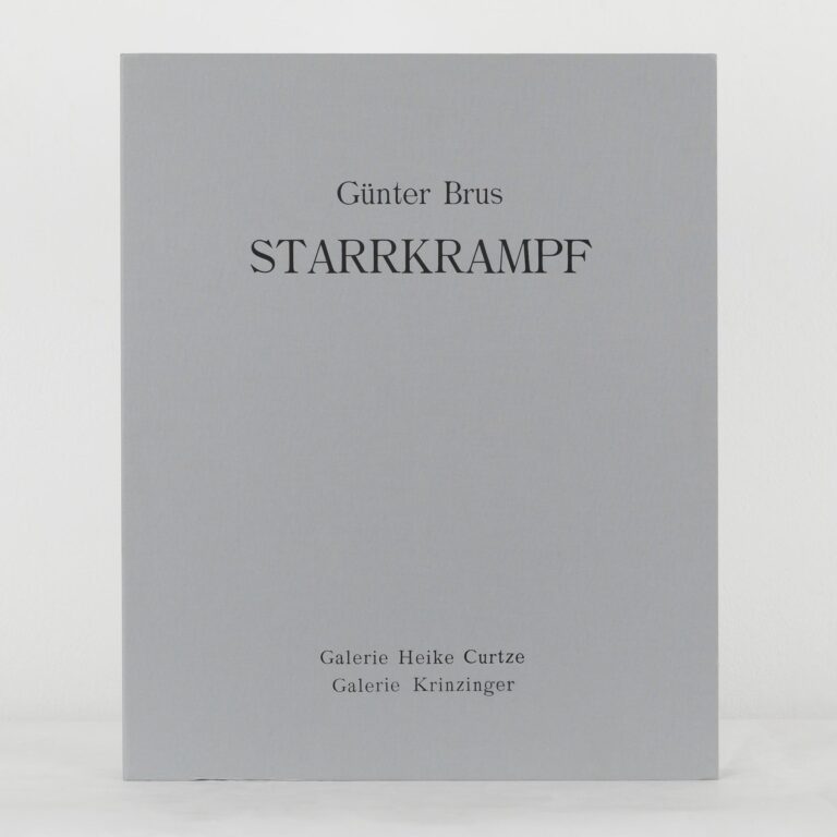 Starrkrampf - Günter Brus 