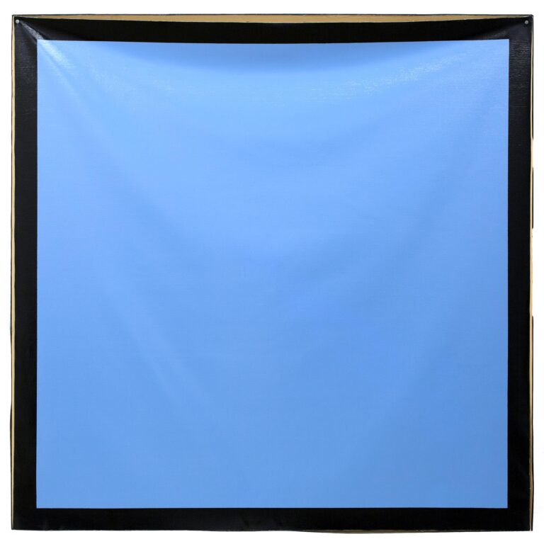 Background (Blue/Dark Blue) - Angela de la Cruz 