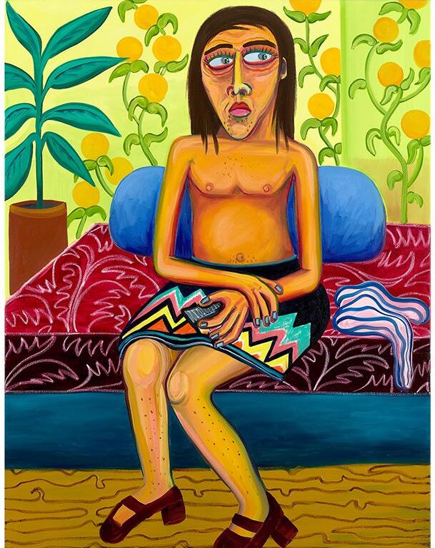 Zitronen Tapete - Oska Gutheil 