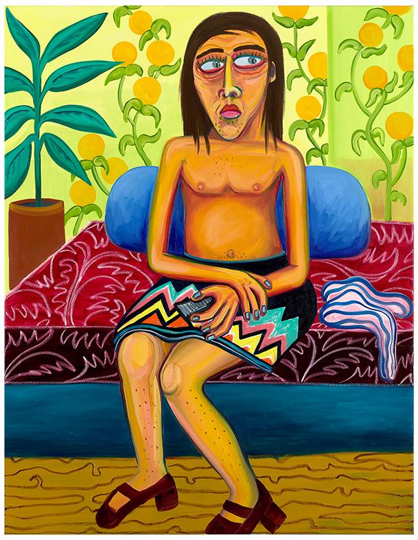 Zitronen Tapete - Oska Gutheil 