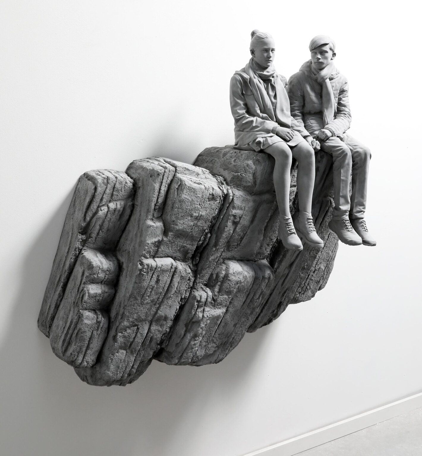 The Cliff (wall piece) (small version) - Hans Op de Beeck 