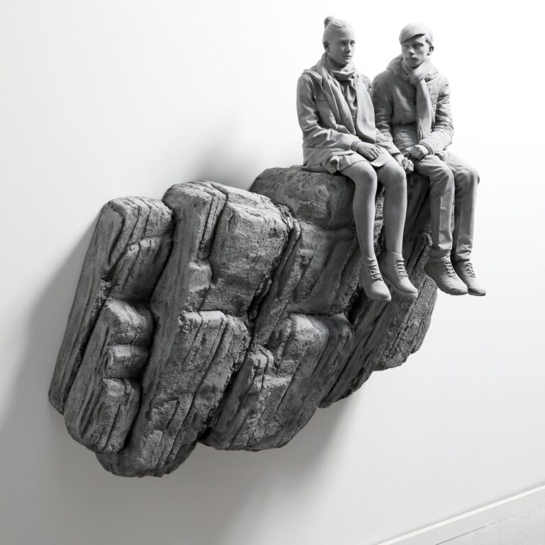 The Cliff (wall piece) (small version) - Hans Op de Beeck 