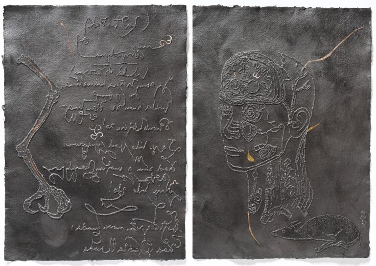 Night turns nighter - Mithu Sen 