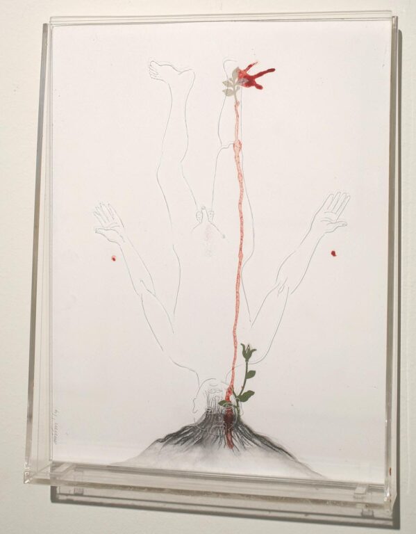 Tongues that won’t stop wounding 1 - Mithu Sen 