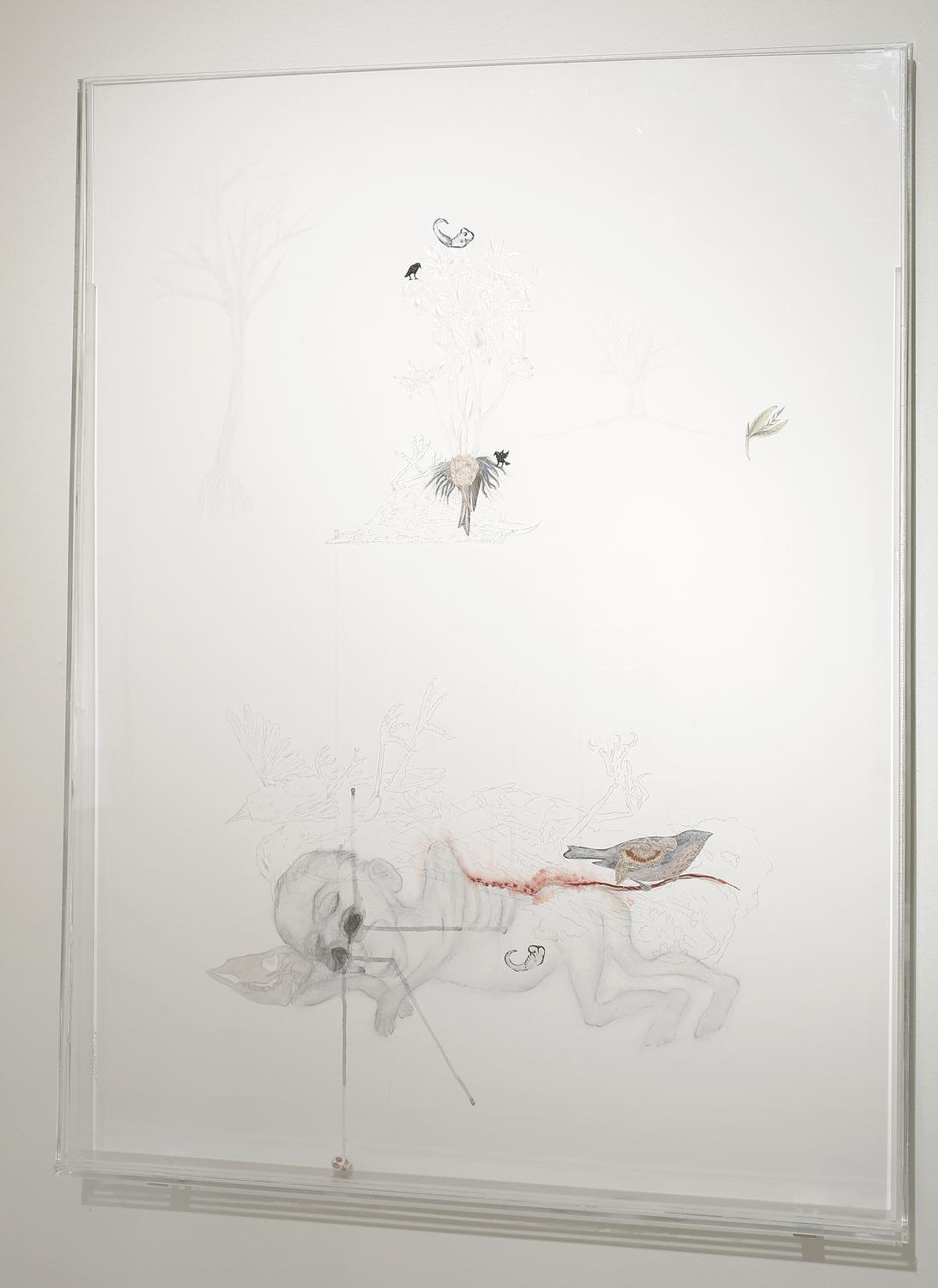 once did exist - Mithu Sen 