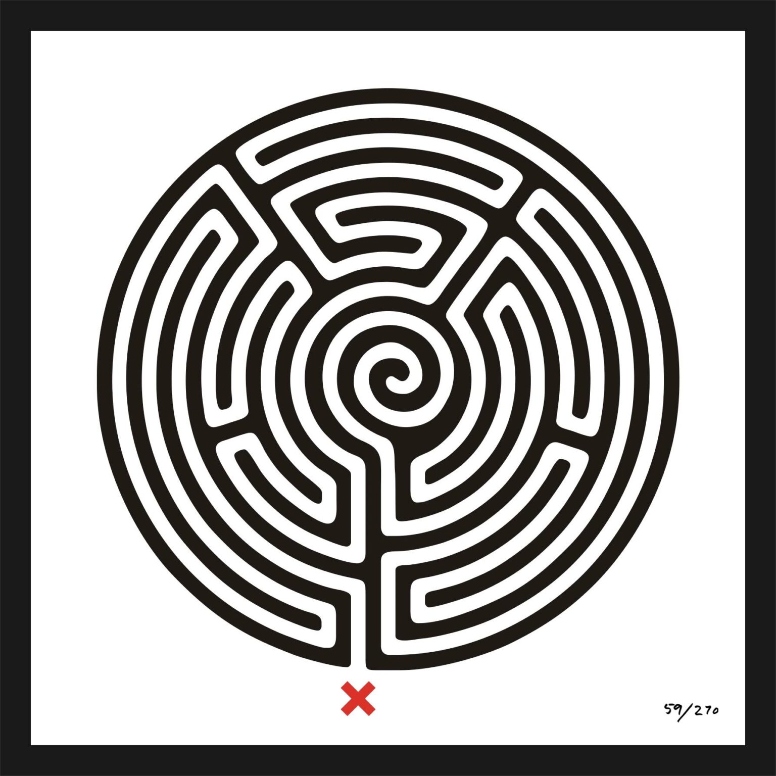 Labyrinth #59 Regent&rsquo;s Park - Mark Wallinger 