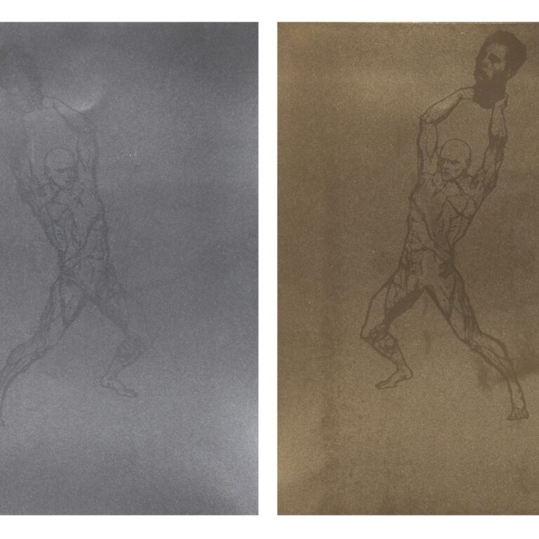 Two people attempting to kiss - Zhang Ding 