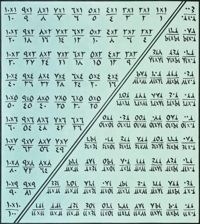 Table of Memory – BLUE - Maha Malluh 