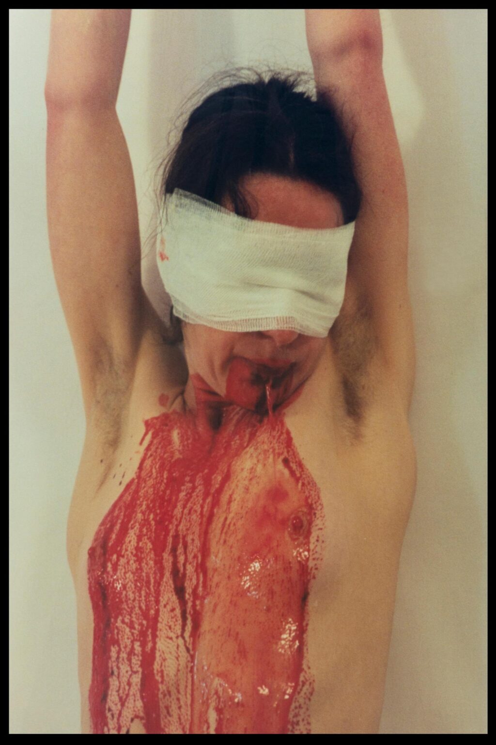 Ohne Titel (107. Aktion) - Hermann Nitsch 