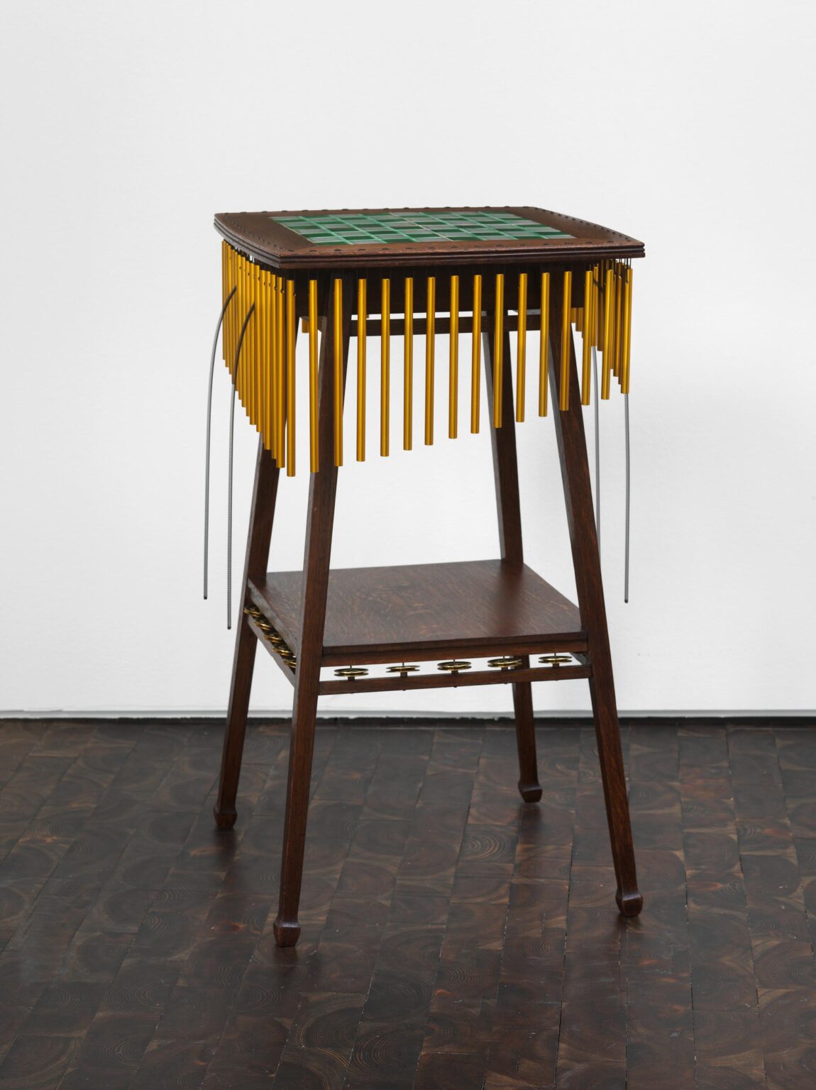 Music Room Darmstadt, Chessboard Table Chimes, Thunder Drum and Tambourines - Nevin Aladağ 