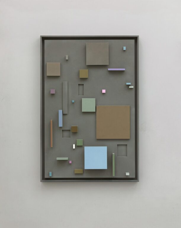 Modernistic Wall Piece (a silent conversation with Philippe Van Snick) (3) - Hans Op de Beeck 