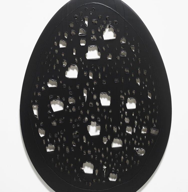 Holy Egg (Black GT Reversed) - Gavin Turk 