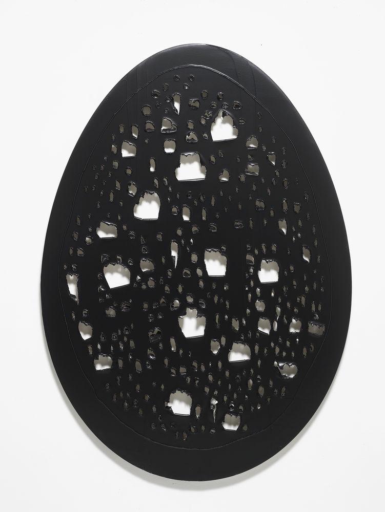 Holy Egg (Black GT Reversed) - Gavin Turk 