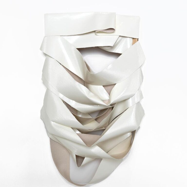 Barricade Shield (Off-White) - Angela de la Cruz 