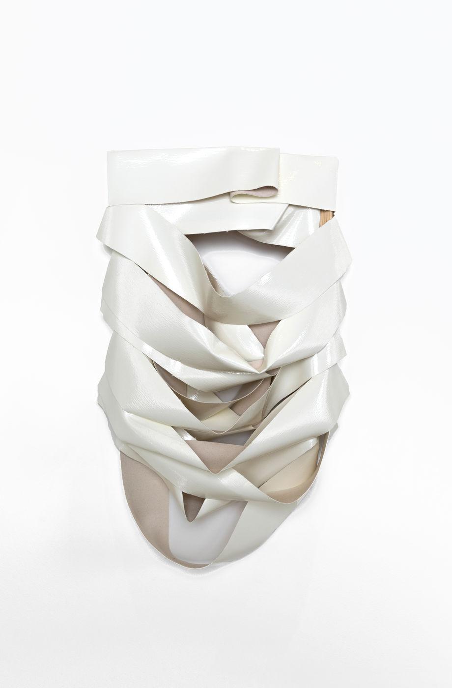 Barricade Shield (Off-White) - Angela de la Cruz 