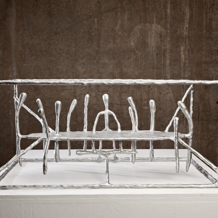 Last Supper (aluminium) - Atelier Van Lieshout 