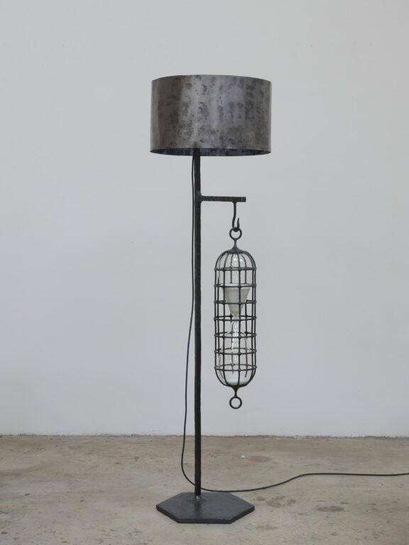 Caged Hourglass - Atelier Van Lieshout 