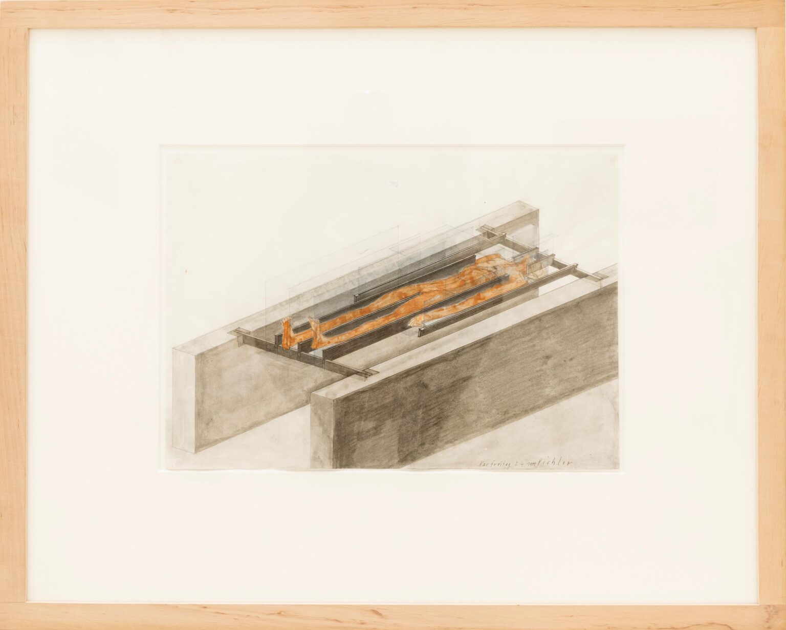 Bett (Karfreitag) - Walter Pichler 