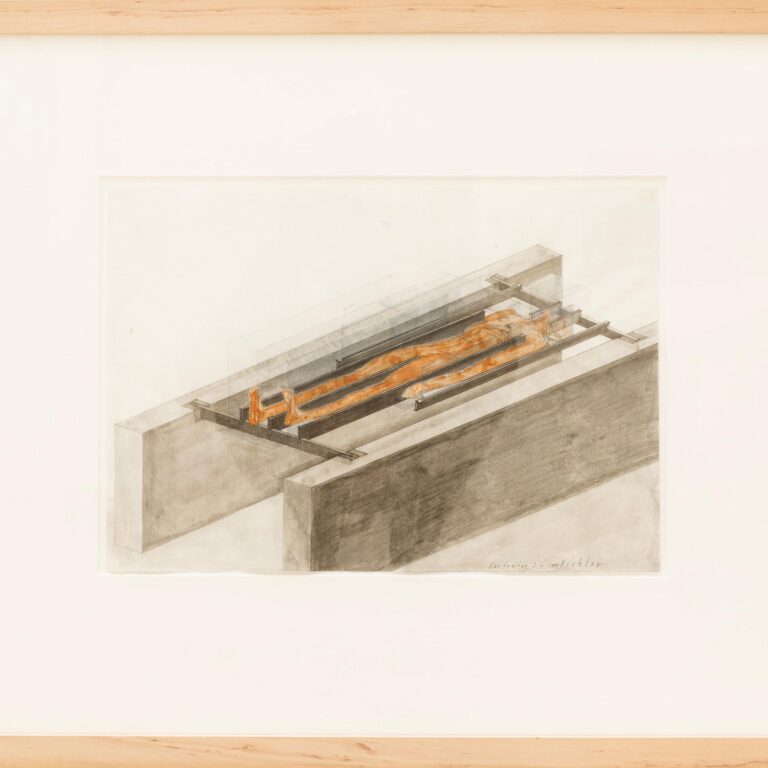 Bett (Karfreitag) - Walter Pichler 