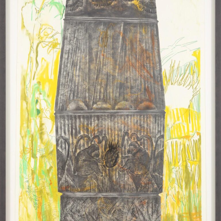 “let desire pass across (monkey column)” - Andreas Werner 