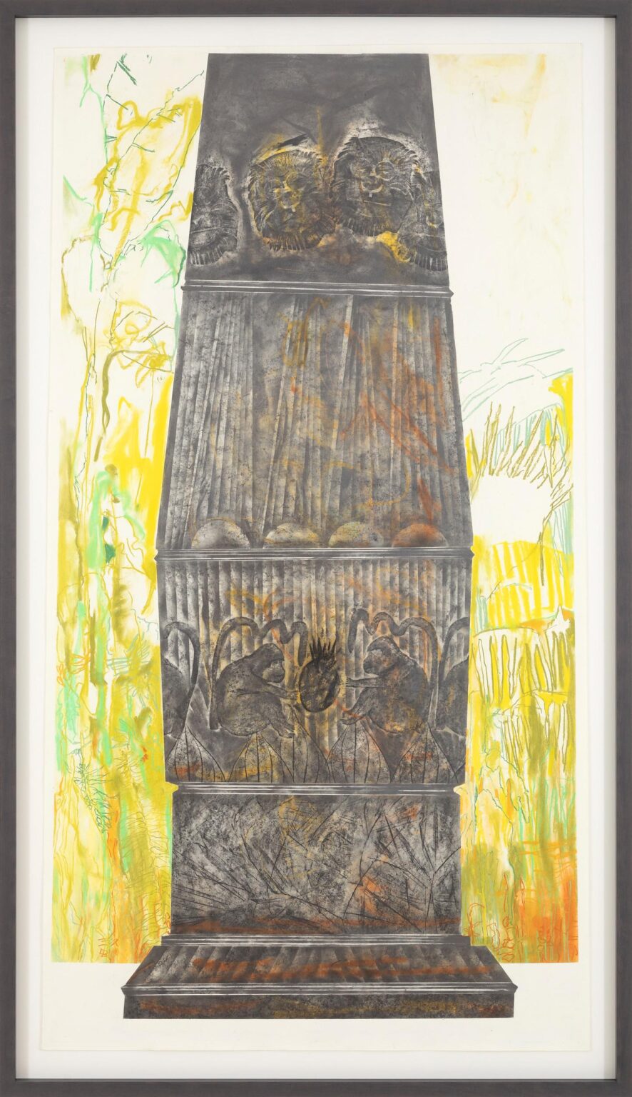 &ldquo;let desire pass across (monkey column)&rdquo; - Andreas Werner 