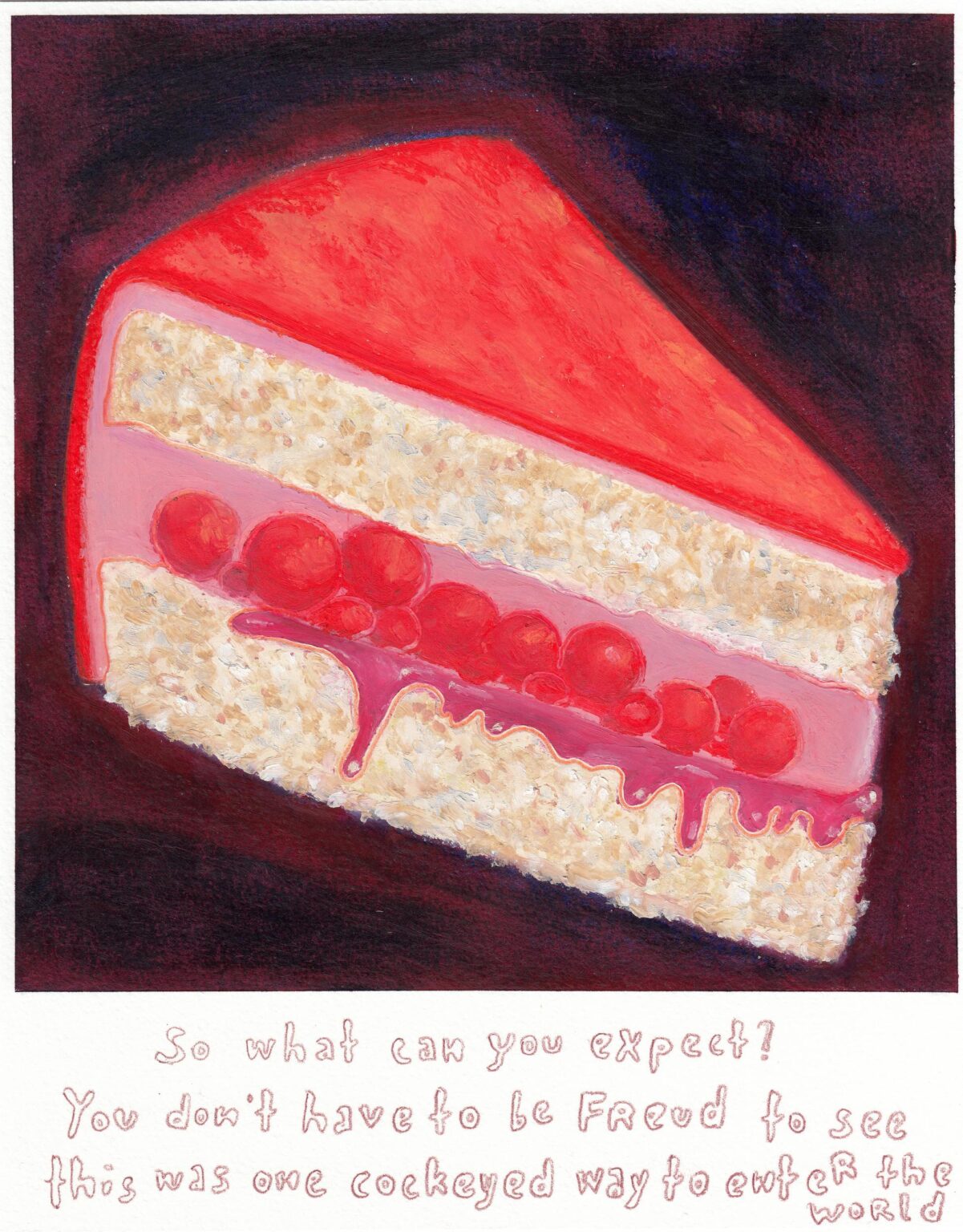 So What Can You Expect? You Don&rsquo;t Have to be Freud to see This Was One Cockeyed Way to Enter The World - Bianca Kennedy 