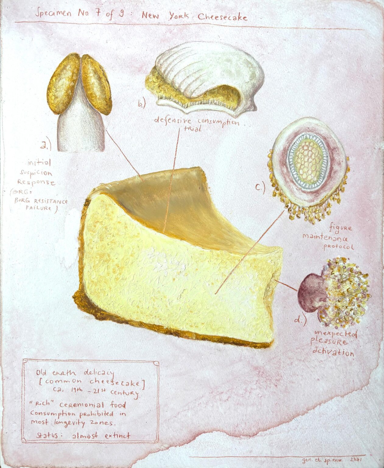 Specimen No. 7 of 9 - Bianca Kennedy 