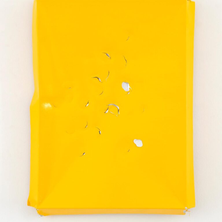 Aluminium Monochrome II (Yellow) - Angela de la Cruz 