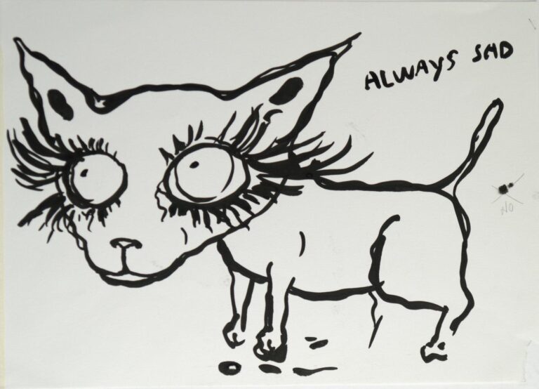 Ohne Titel (Always Sad) - Bjarne Melgaard 