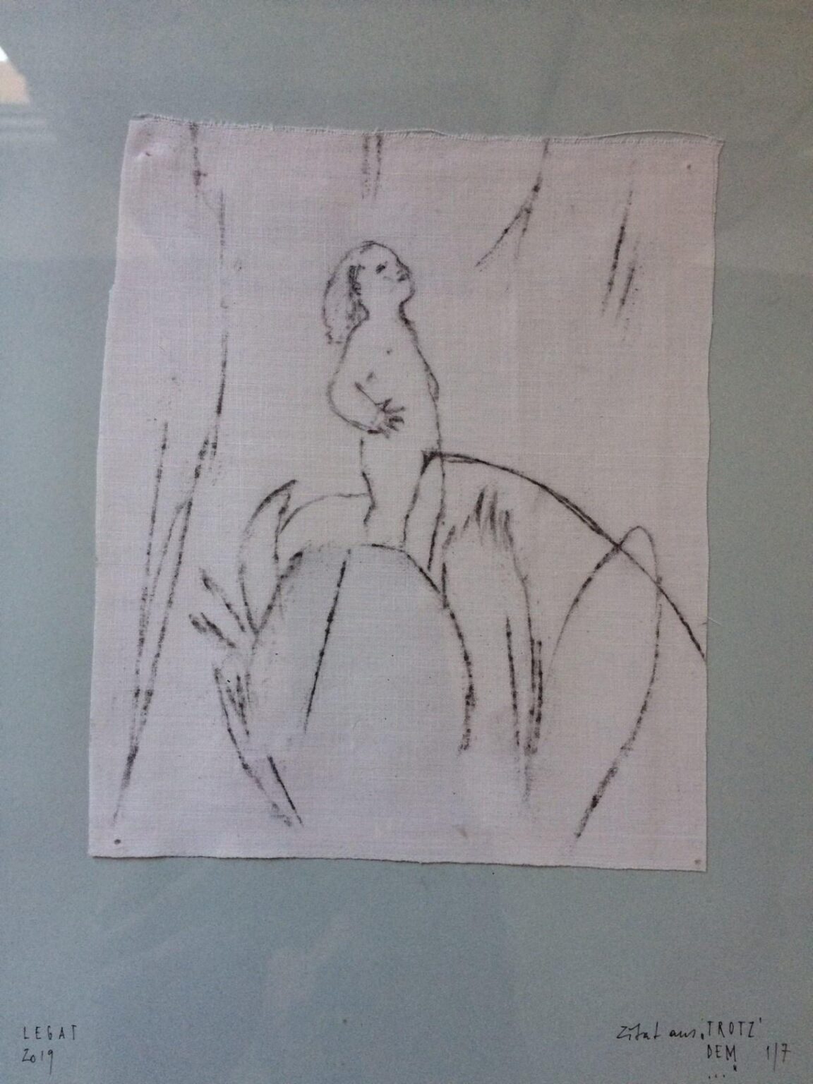 Zitat aus &bdquo;Trotz&acute; dem &hellip;&ldquo; 1/7 - Maria Legat 