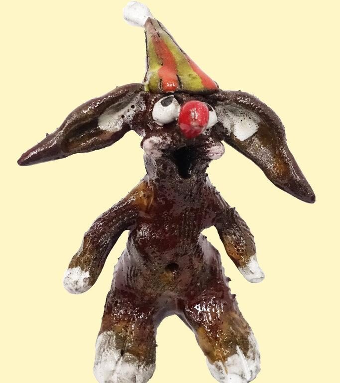 Bunny mit Mütze - Ju Aichinger 