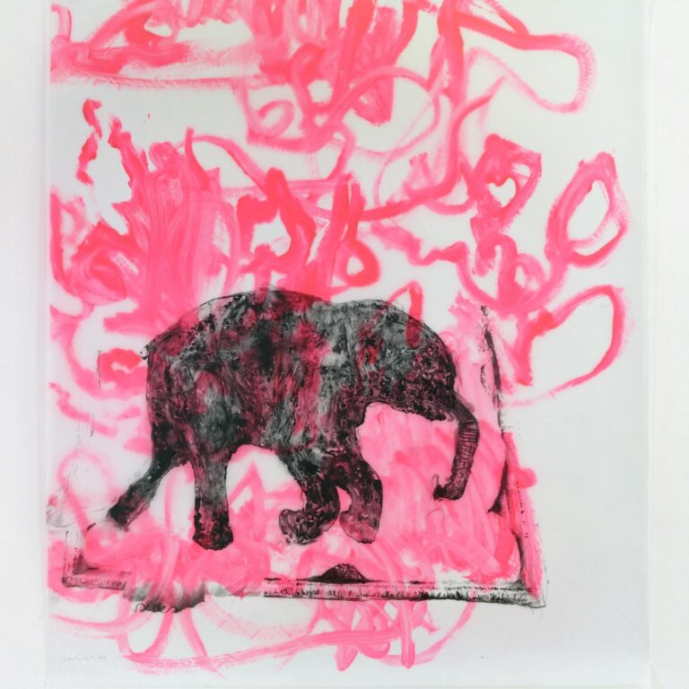 Permafrostbaby / Salechard / Two Foxes lying by my Side (Lyuba), 2-teilig - Iris Andraschek 