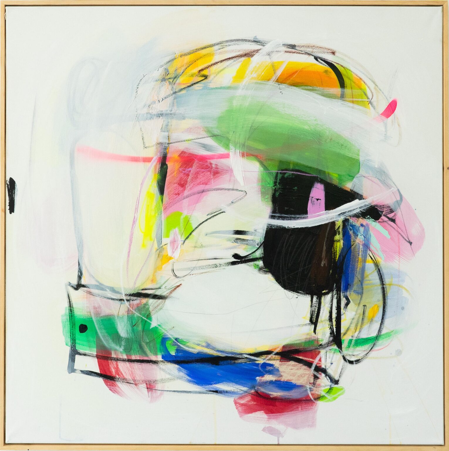 Between You and the Surface of the Canvas - Violetta Ehnsperg 