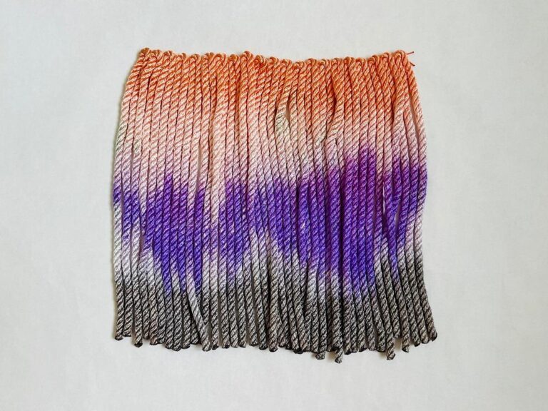 O.T. (orange-violett-grau) - Terese Kasalicky 