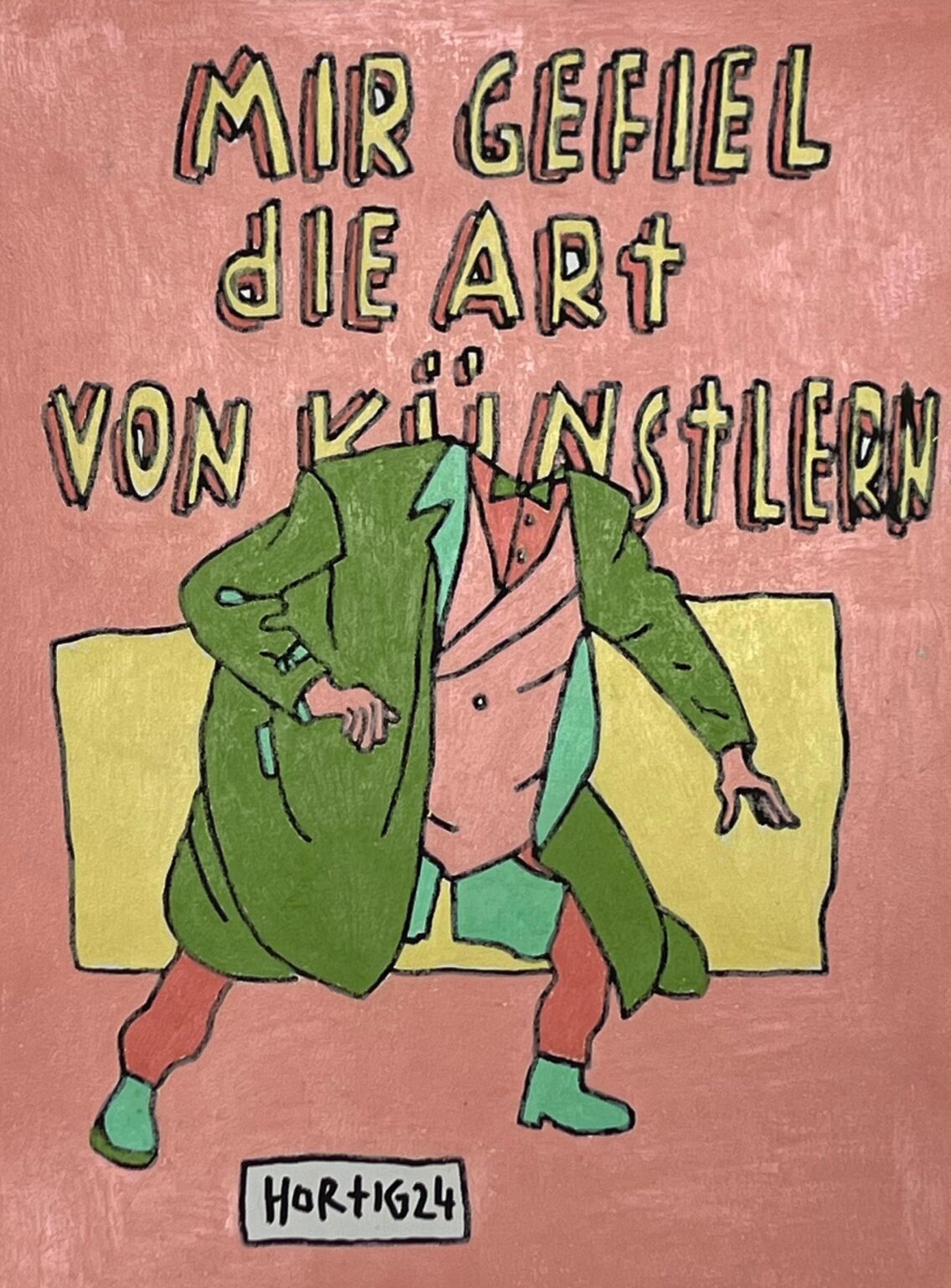 Mir gefiel die Art von K&uuml;nstlern - Fritz Hortig 