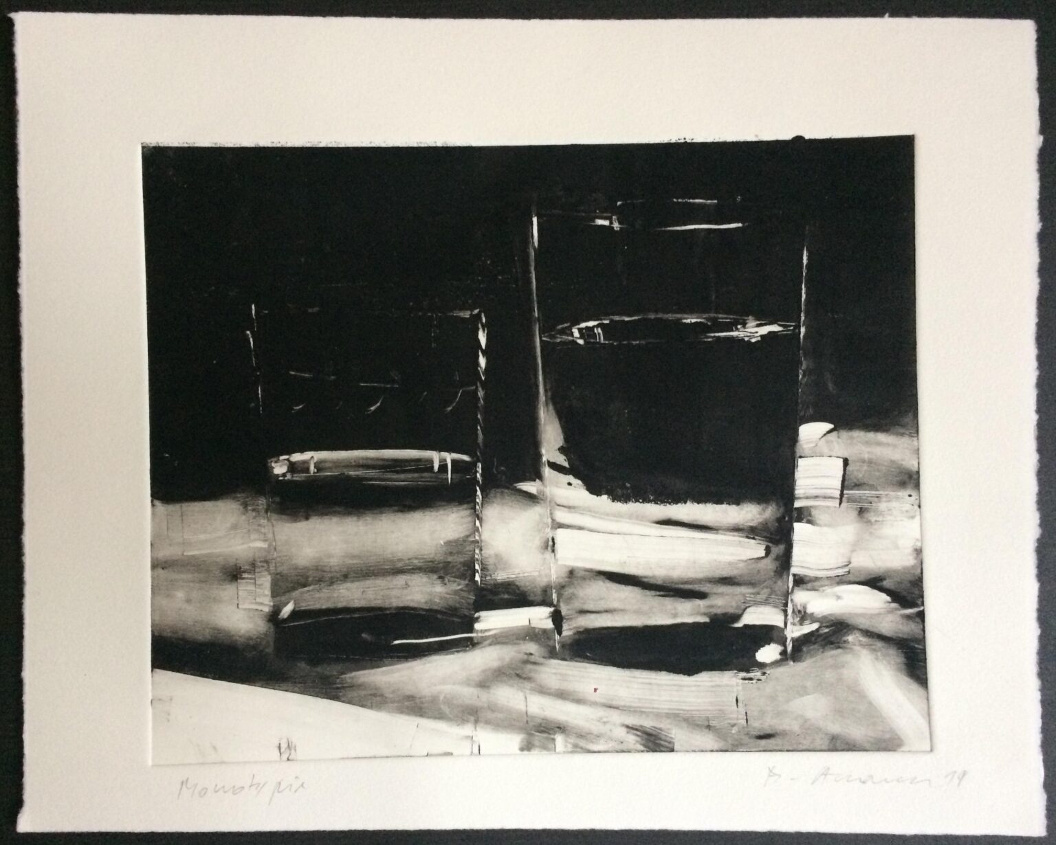 Monotypie - Alex Amann 