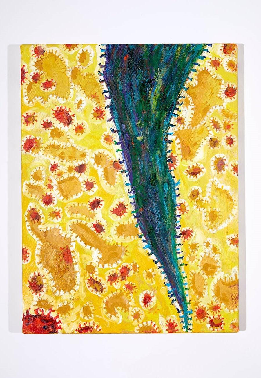 Gelbfeld Weltwegende - Gunter Damisch 