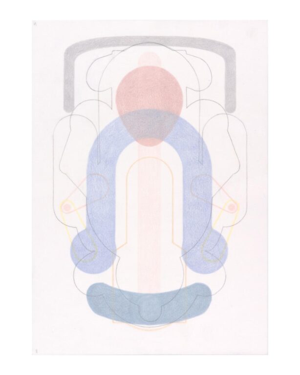 Raum-Körper-Montage / in allen Winkeln nur wir 4 - Iris Kohlweiss 