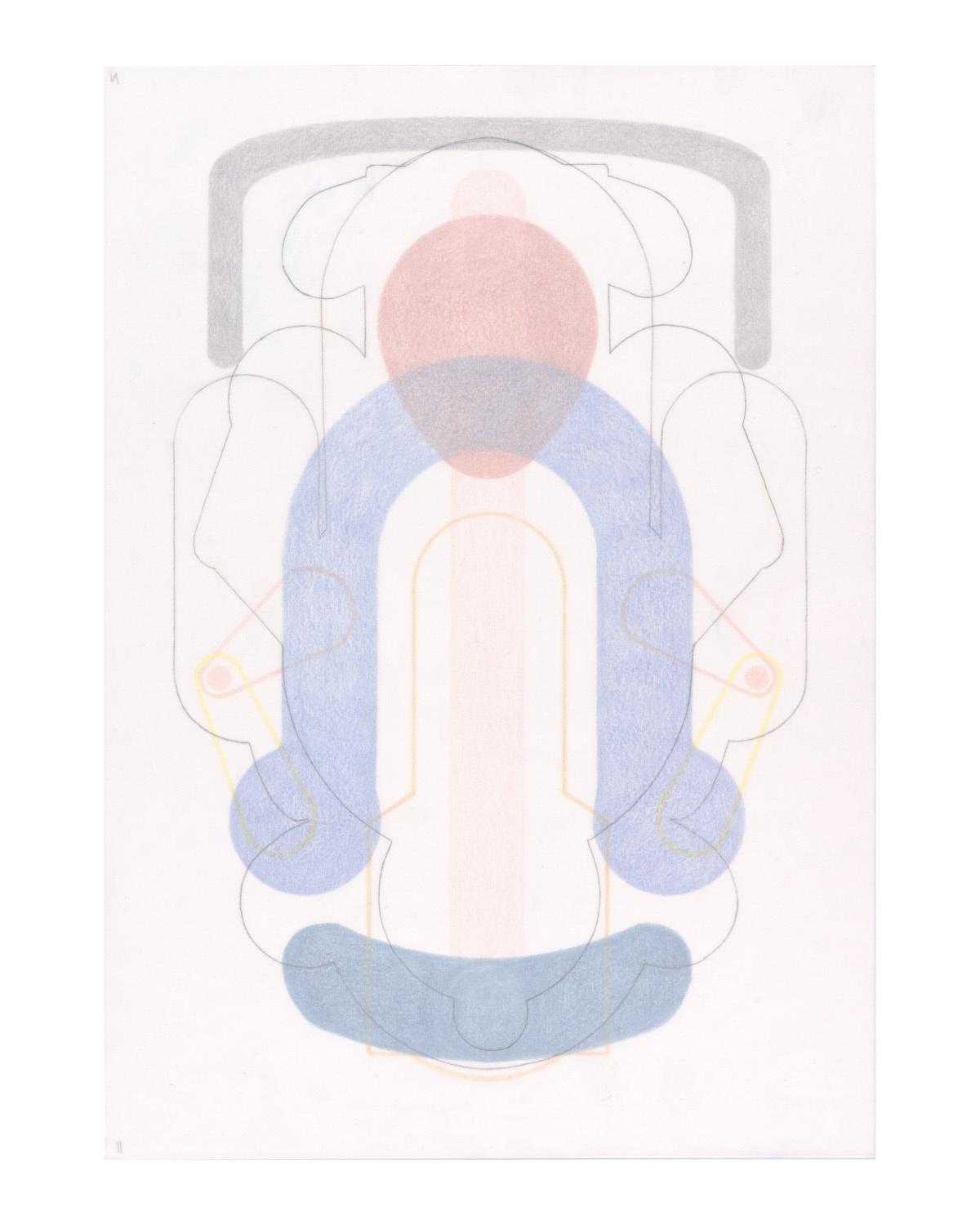 Raum-K&ouml;rper-Montage / in allen Winkeln nur wir 4 - Iris Kohlweiss 