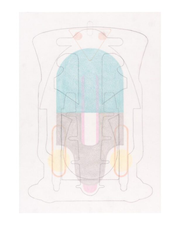 Raum-Körper-Montage / in allen Winkeln nur wir 3 - Iris Kohlweiss 