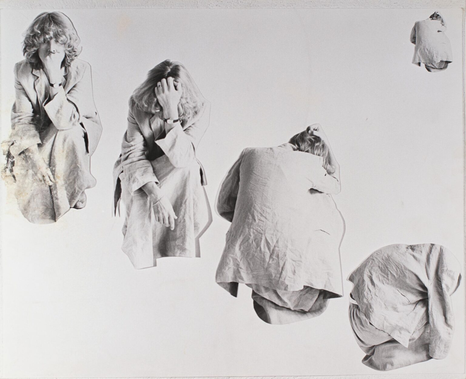 Sekundenskulpturen, Fotocollage, Vintage - Margot Pilz 