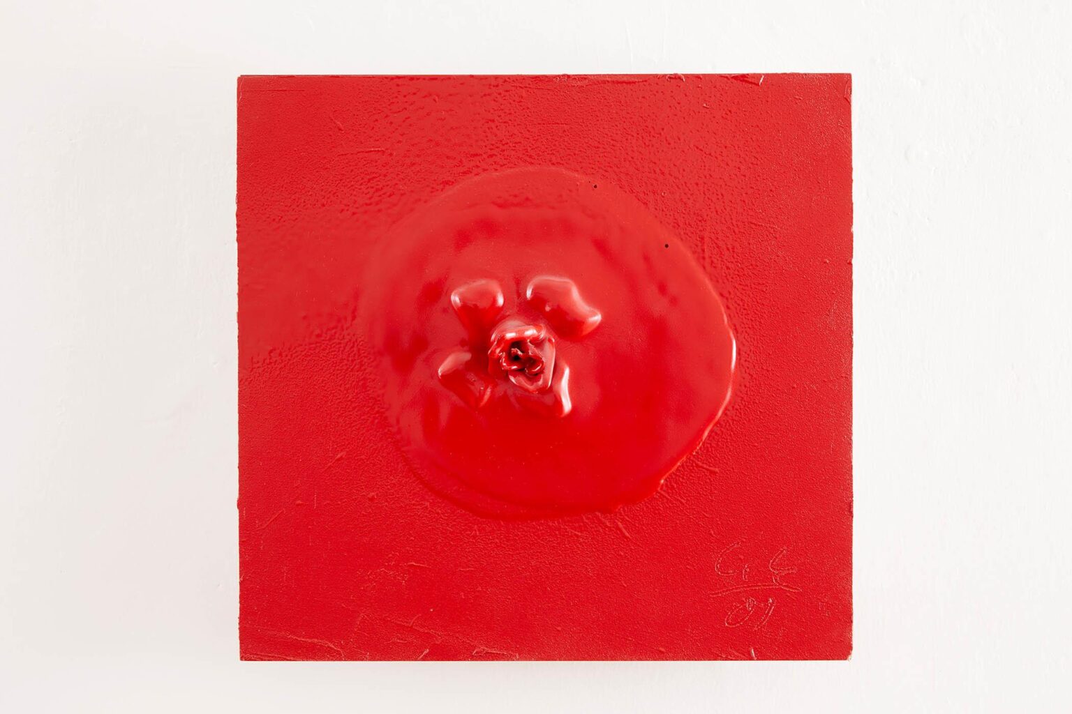 Rose (Rot) - Cornelius Kolig 