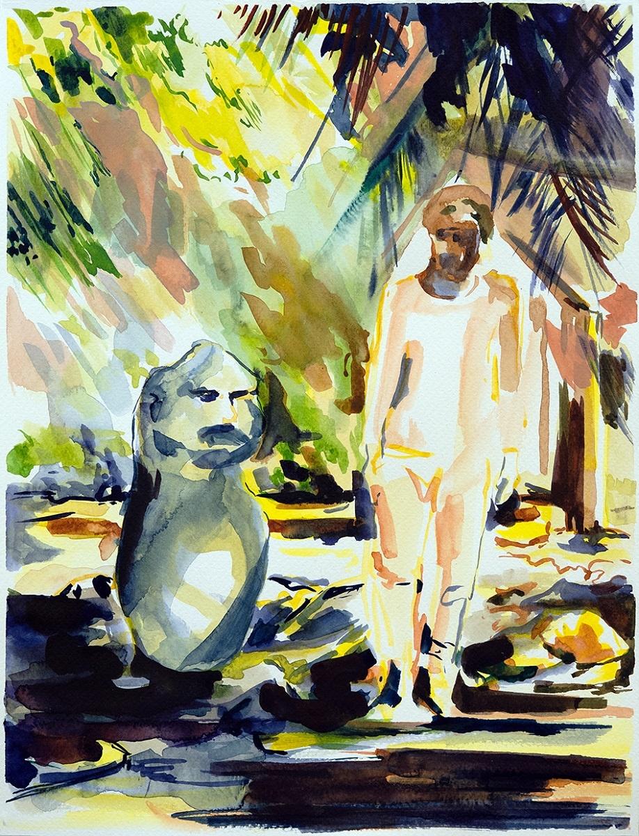 Kaneikokala, der Gott des (Blick-)Fischens - Elisabeth Wedenig 