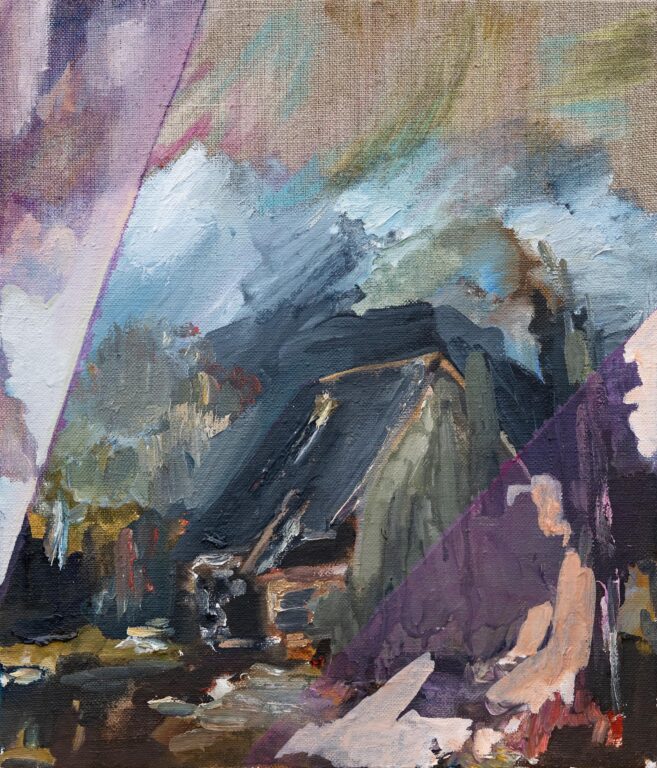 gebrochene Wolke - Elisabeth Wedenig 