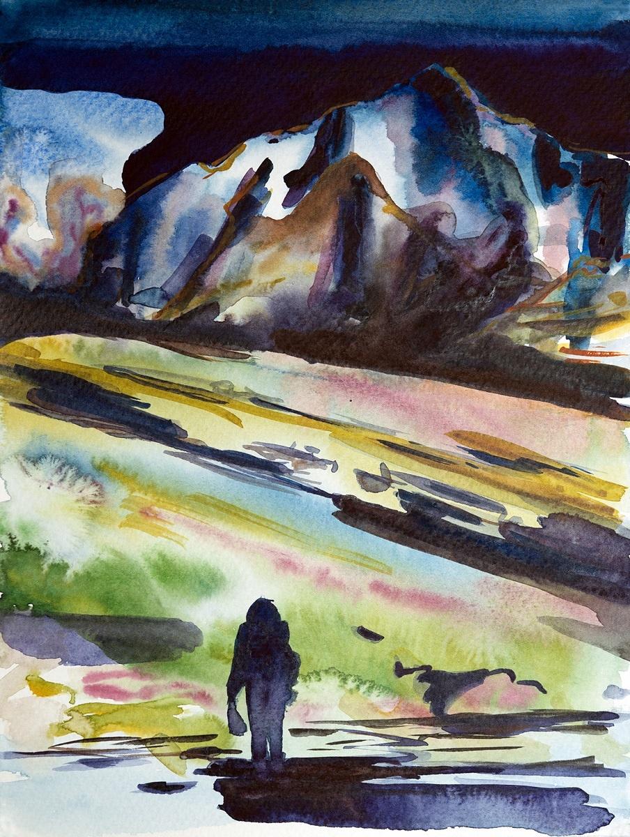 Reflexionen am Gletscher - Elisabeth Wedenig 