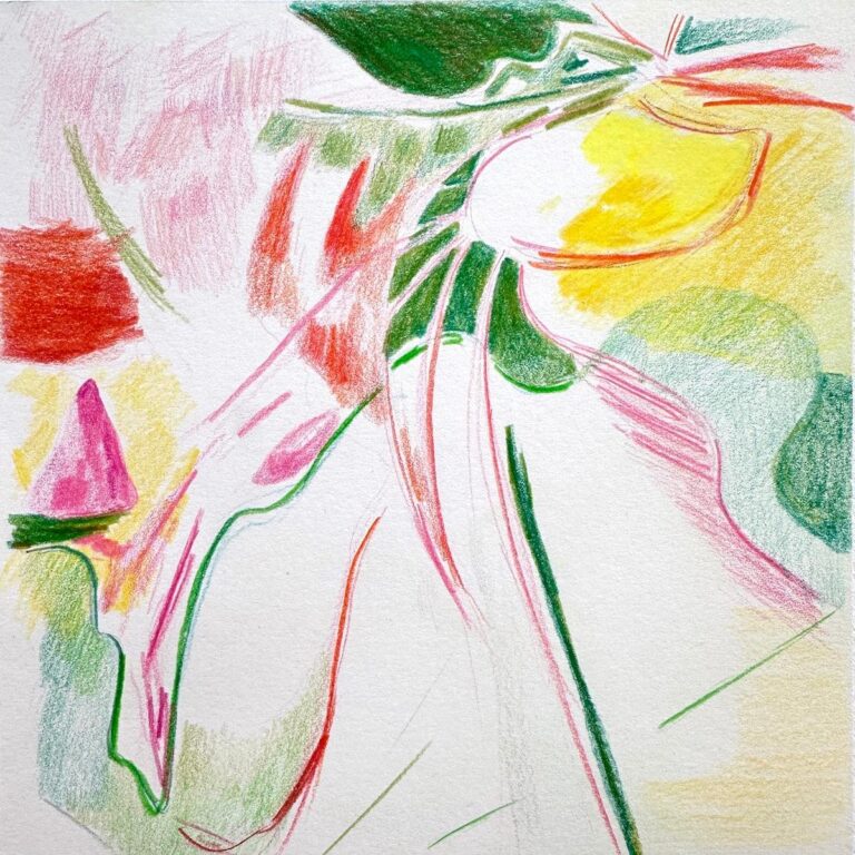 Follow the Golden-eyed Swallow (Zeichnung 7) - Elisabeth Wedenig 