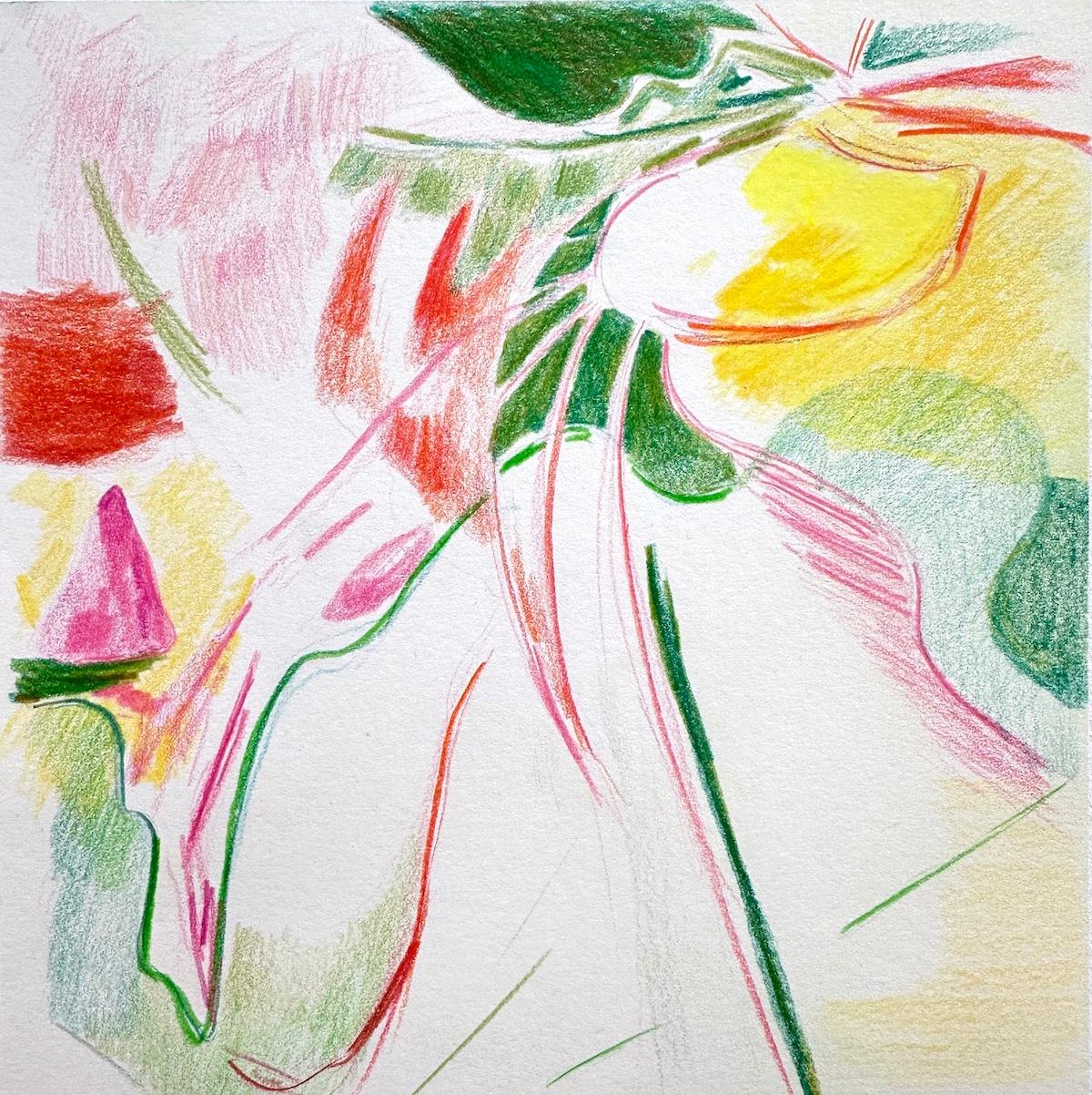 Follow the Golden-eyed Swallow (Zeichnung 7) - Elisabeth Wedenig 