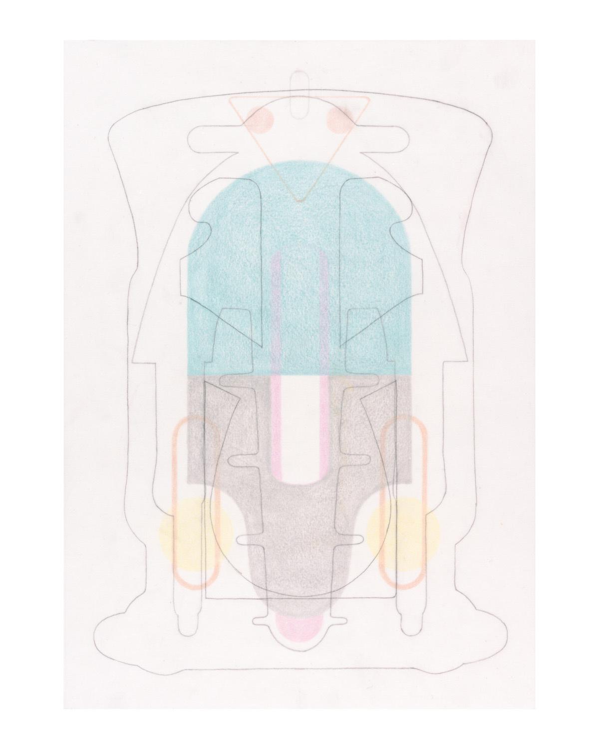 Raum-K&ouml;rper-Montage / in allen Winkeln nur wir 3 - Iris Kohlweiss 