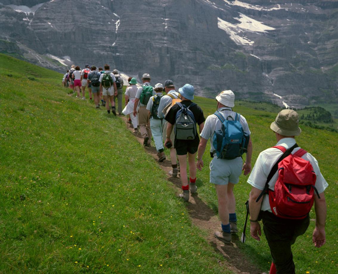 Switzerland, The Alps, Kleine Scheidegg - Martin Parr 